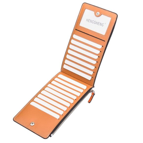 ✨✨BRAND NEW Womens Thin Bifold Phone Wallet Cards Organizer - Picture 5 of 8